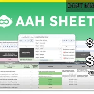 Buy Software Apps - AahSheet Lifetime Deal