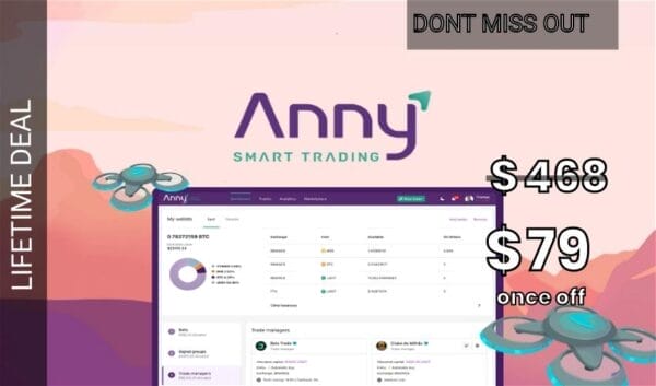 Buy Software Apps - Anny.trade Lifetime Deal