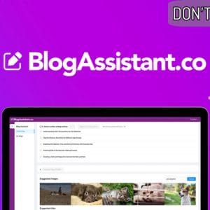 Buy Software Apps BlogAssistant Lifetime Deal header