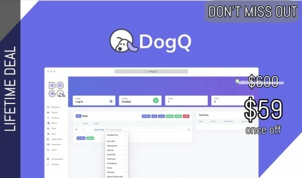 Buy Software Apps DogQ Lifetime Deal header