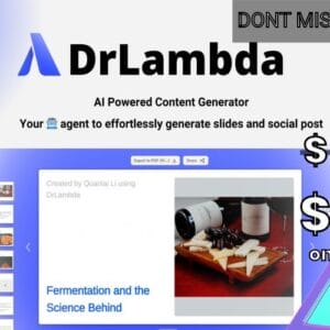 Buy Software Apps - DrLambda Lifetime Deal