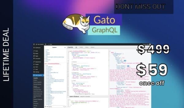 Buy Software Apps - Gato GraphQL - Plus Exclusive Lifetime Deal