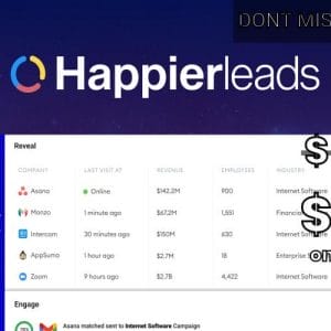 Buy Software Apps - Happierleads Lifetime Deal