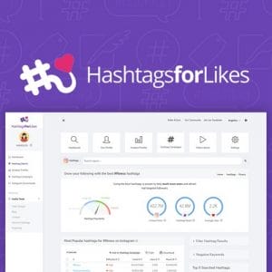 Buy Software Apps HashTagsForLikes Lifetime Deal header