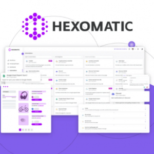 Buy Software Apps Hexomatic Lifetime Deal header image