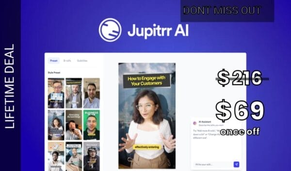 Buy Software Apps - Jupitrr AI Lifetime Deal