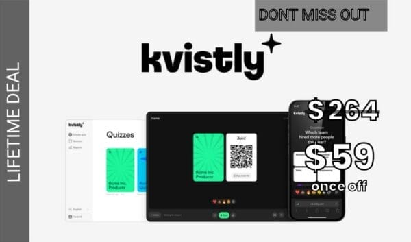 Buy Software Apps - Kvistly Lifetime Deal