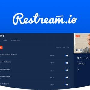 Buy Software Apps - LIfetime Deal Restream header