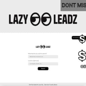 Buy Software Apps - LazyLeadz Lifetime Deal
