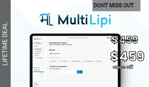 Buy Software Apps - MultiLipi Lifetime Deal