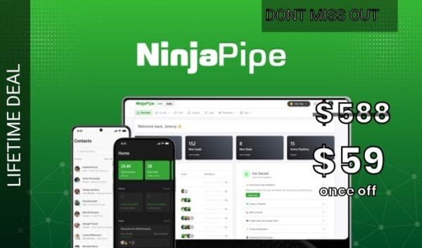 Buy Software Apps - NinjaPipe Lifetime Deal