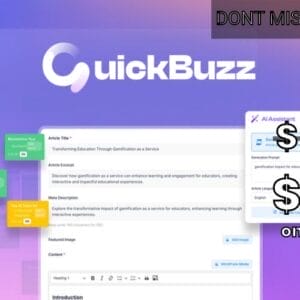 Buy Software Apps - Quickbuzz Lifetime Deal