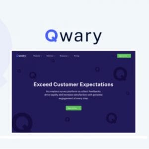Buy Software Apps Qwary Lifetime Deal header
