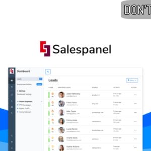 Buy Software Apps Salespanel Lifetime Deal header