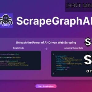 Buy Software Apps - ScrapeGraphAI Lifetime Deal