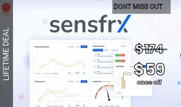 Buy Software Apps - Sensfrx Lifetime Deal