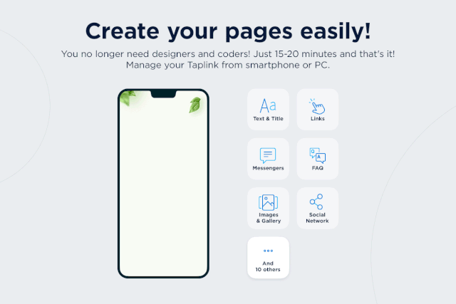 Buy Software Apps Taplink Lifetime Deal content 2
