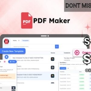 Buy Software Apps - The PDF Maker Lifetime Deal