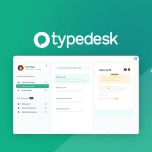 Buy Software Apps Typedesk Lifetime Deal header