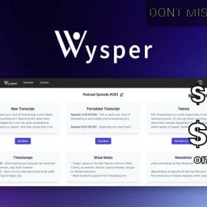 Buy Software Apps - Wysper Lifetime Deal