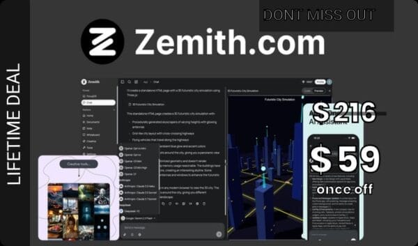 Buy Software Apps - Zemith - Plus Exclusive Lifetime Deal