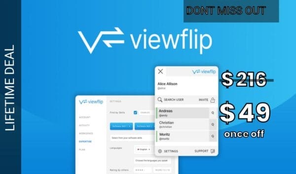 Buy Software Apps - viewflip - Plus Exclusive Lifetime Deal